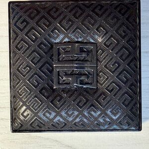 Givenchy Black Embossed Compact Mirror
